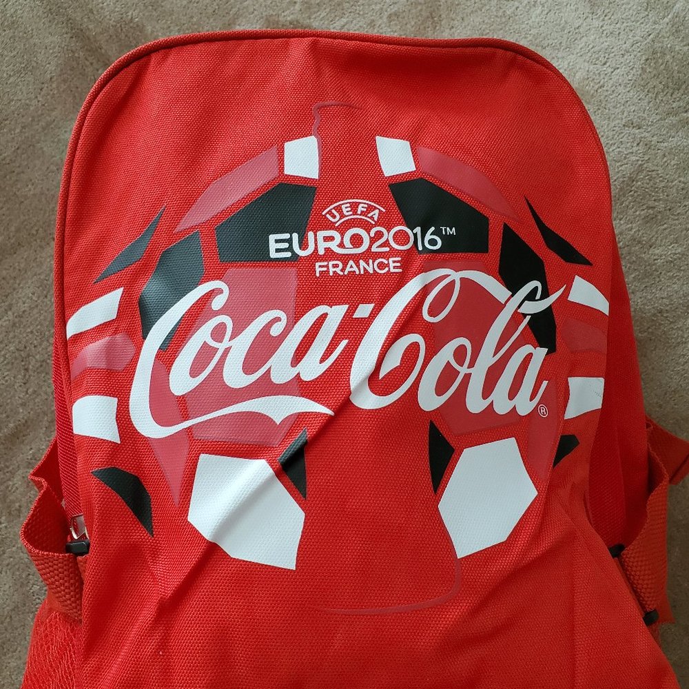 Official Coca Cola Euro 2016 Backpack - RARE - Picture 10 of 14